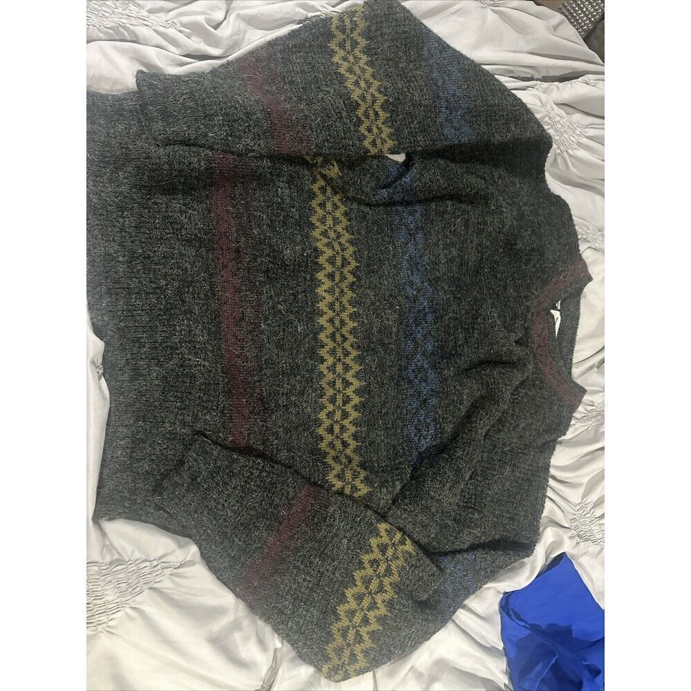 Men's Multicolor Patterned Sweater